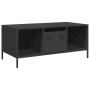 Mesa de centro acero laminado en frío negro 101,5x50x43,5 cm de , Mesas de centro - Ref: Foro24-851274, Precio: 88,66 €, Desc...