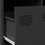 Mesa de centro acero laminado en frío negro 101,5x50x43,5 cm de , Mesas de centro - Ref: Foro24-851274, Precio: 88,66 €, Desc...