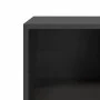 Mesa de centro acero laminado en frío negro 101,5x50x43,5 cm by , Coffee table - Ref: Foro24-851274, Price: 86,78 €, Discount: %