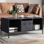 Mesa de centro acero laminado en frío antracita 101,5x50x43,5cm de , Mesas de centro - Ref: Foro24-851276, Precio: 91,37 €, D...