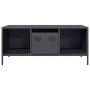 Mesa de centro acero laminado en frío antracita 101,5x50x43,5cm de , Mesas de centro - Ref: Foro24-851276, Precio: 92,21 €, D...