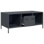 Mesa de centro acero laminado en frío antracita 101,5x50x43,5cm de , Mesas de centro - Ref: Foro24-851276, Precio: 91,37 €, D...