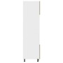 Armario microondas madera ingeniería roble artisan 60x57x207 cm de , Armarios de cocina - Ref: Foro24-856129, Precio: 195,67 ...