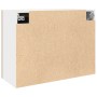 Armario colgante vidrio madera roble artisan 80x31x60 cm de , Armarios de cocina - Ref: Foro24-856120, Precio: 70,53 €, Descu...