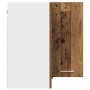 Armario colgante de esquina madera envejecida 57x57x60 cm de , Armarios de cocina - Ref: Foro24-856122, Precio: 79,44 €, Desc...