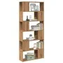 Estantería/divisor de espacios roble artisan 80x24x186 cm de , Librerías y estanterías - Ref: Foro24-856737, Precio: 102,56 €...