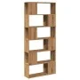 Estantería/divisor de espacios roble artisan 80x24x186 cm de , Librerías y estanterías - Ref: Foro24-856737, Precio: 102,56 €...