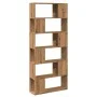 Estantería/divisor de espacios roble artisan 80x24x186 cm de , Librerías y estanterías - Ref: Foro24-856737, Precio: 102,56 €...
