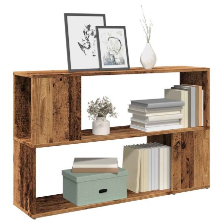 Estantería madera de ingeniería madera envejecida 100x24x63 cm de , Librerías y estanterías - Ref: Foro24-856740, Precio: 49,...