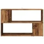Estantería madera de ingeniería madera envejecida 100x24x63 cm de , Librerías y estanterías - Ref: Foro24-856740, Precio: 49,...