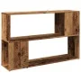 Estantería madera de ingeniería madera envejecida 100x24x63 cm de , Librerías y estanterías - Ref: Foro24-856740, Precio: 49,...