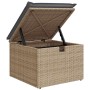 Set sofás jardín y cojines 5 pzas ratán sintético acacia beige de , Conjuntos de jardín - Ref: Foro24-3328039, Precio: 563,45...