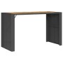 Set bar jardín sin cojines 5 pzas ratán sintético acacia negro de , Conjuntos de jardín - Ref: Foro24-3328891, Precio: 543,21...