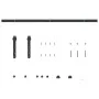 Kit de puerta corredera de armario acero carbono 91,5 cm de , Accesorios de bricolaje - Ref: Foro24-4009663, Precio: 33,76 €,...