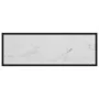 Mesa consola vidrio templado blanco 100x35x75 cm de vidaXL, Mesas auxiliares - Ref: Foro24-322813, Precio: 47,31 €, Descuento: %