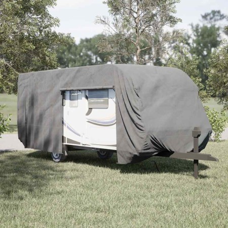 Funda para caravana tela no tejida gris 732x250x220 cm de , Cubiertas para almacenamiento de automóviles - Ref: Foro24-401586...