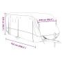 Funda para caravana tela no tejida gris 732x250x220 cm de , Cubiertas para almacenamiento de automóviles - Ref: Foro24-401586...