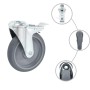 Ruedas giratorias con agujero pasador 8 unidades 125 mm de , Manipulación de materiales - Ref: Foro24-277876, Precio: 63,30 €...