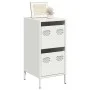 Aparador de acero laminado en frío blanco 35x39x73,5 cm de , Aparadores - Ref: Foro24-851399, Precio: 64,69 €, Descuento: %