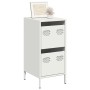 Aparador de acero laminado en frío blanco 35x39x73,5 cm de , Aparadores - Ref: Foro24-851399, Precio: 65,28 €, Descuento: %