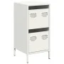 Aparador de acero laminado en frío blanco 35x39x73,5 cm de , Aparadores - Ref: Foro24-851399, Precio: 64,69 €, Descuento: %