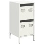 Aparador de acero laminado en frío blanco 35x39x73,5 cm de , Aparadores - Ref: Foro24-851399, Precio: 65,28 €, Descuento: %