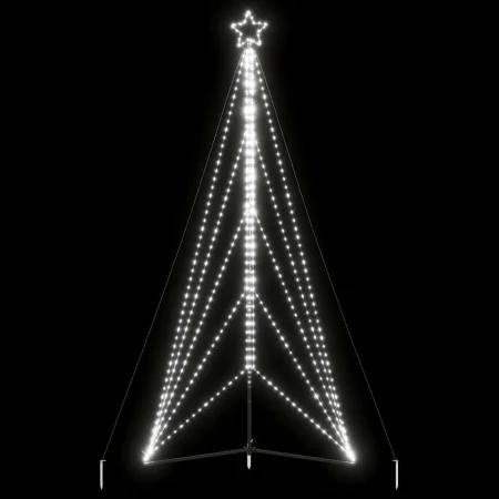 Luces para árbol de Navidad 615 LEDs blanco frío 404,5 cm de , Arboles de navidad - Ref: Foro24-4016421, Precio: 57,52 €, Des...