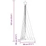 Luces para árbol de Navidad 339 LEDs blanco cálido 187 cm de , Arboles de navidad - Ref: Foro24-4016428, Precio: 43,20 €, Des...