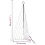 Luces para árbol de Navidad 570 LEDs blanco cálido 399 cm de , Arboles de navidad - Ref: Foro24-4016440, Precio: 67,95 €, Des...