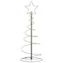 Árbol de Navidad cono de luz 80 LEDs blanco cálido 120 cm de , Luces de Navidad - Ref: Foro24-4019497, Precio: 37,01 €, Descu...