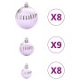 Bolas de Navidad 100 unidades rosa Ø3/4/6 cm de , Adornos festivos - Ref: Foro24-4100006, Precio: 14,12 €, Descuento: %