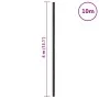 Membrana para malezas PP negra 4x10 m de , Mallas antihierbas - Ref: Foro24-4005165, Precio: 28,63 €, Descuento: %