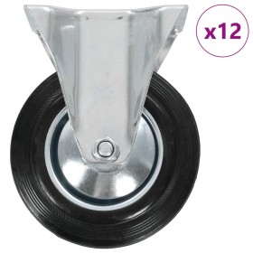 Ruedas fijas 12 unidades 160 mm de , Manipulación de materiales - Ref: Foro24-277982, Precio: 127,61 €, Descuento: %
