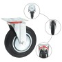 Ruedas giratorias 8 unidades 200 mm de , Manipulación de materiales - Ref: Foro24-278031, Precio: 112,31 €, Descuento: %