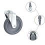 Ruedas giratorias con agujero pasador 12 unidades 125 mm de , Manipulación de materiales - Ref: Foro24-277872, Precio: 86,73 ...
