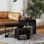 Mesas apilables 3 piezas madera contrachapada negro de , Mesas auxiliares - Ref: Foro24-808577, Precio: 50,93 €, Descuento: %