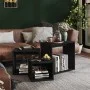 Mesas apilables 3 piezas madera contrachapada negro by , Side tables - Ref: Foro24-808577, Price: 50,31 €, Discount: %