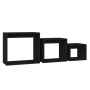 Mesas apilables 3 piezas madera contrachapada negro de , Mesas auxiliares - Ref: Foro24-808577, Precio: 50,93 €, Descuento: %