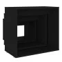 Mesas apilables 3 piezas madera contrachapada negro by , Side tables - Ref: Foro24-808577, Price: 50,31 €, Discount: %
