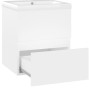 Mueble con lavabo madera de ingeniería blanco de , Tocadores de baño - Ref: Foro24-3071531, Precio: 133,38 €, Descuento: %
