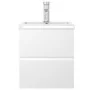 Mueble con lavabo madera de ingeniería gris de , Tocadores de baño - Ref: Foro24-3071621, Precio: 167,29 €, Descuento: %