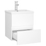Mueble con lavabo madera de ingeniería gris de , Tocadores de baño - Ref: Foro24-3071621, Precio: 178,68 €, Descuento: %