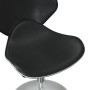 Sillas de comedor 2 unidades cuero sintético negro de , Sillas de comedor - Ref: Foro24-335120, Precio: 104,98 €, Descuento: %