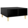 Mesa de centro madera contrachapada negro 60x60x30 cm de , Mesas de centro - Ref: Foro24-805978, Precio: 46,25 €, Descuento: %