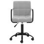 Sillas de comedor giratorias 4 uds de terciopelo gris claro de , Sillas de comedor - Ref: Foro24-3088012, Precio: 244,21 €, D...