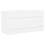 Mueble con lavabo madera de ingeniería blanco de , Tocadores de baño - Ref: Foro24-3099068, Precio: 304,81 €, Descuento: %