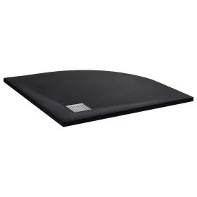 Plato de ducha SMC negro 90x90 cm de vidaXL, Platos de ducha - Ref: Foro24-146527, Precio: 169,52 €, Descuento: %