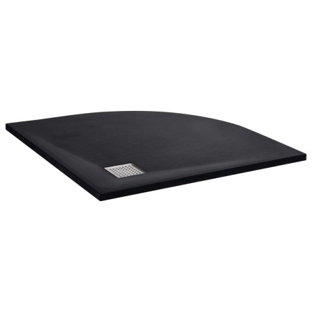 Plato de ducha SMC negro 90x90 cm de vidaXL, Platos de ducha - Ref: Foro24-146527, Precio: 160,48 €, Descuento: %