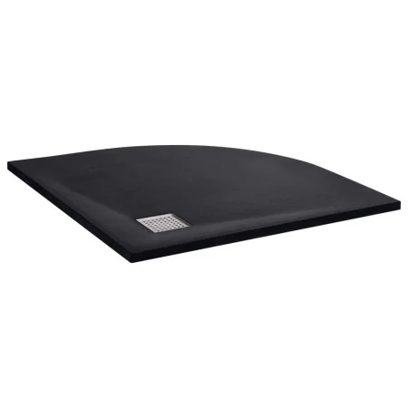 Plato de ducha SMC negro 90x90 cm de vidaXL, Platos de ducha - Ref: Foro24-146527, Precio: 169,52 €, Descuento: %