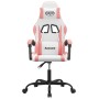 Silla gaming giratoria cuero sintético blanco y rosa de , Sillones para videojuegos - Ref: Foro24-349576, Precio: 108,44 €, D...